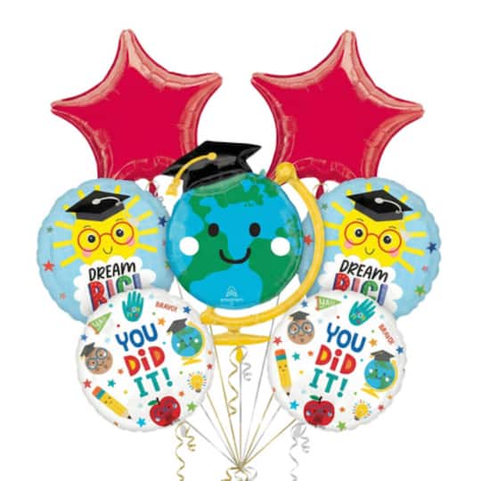 You Did It Grad! Foil Balloon Bundle